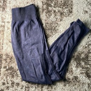 Vintage side mesh leggings